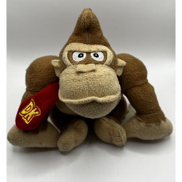 Donkey Kong Plush 2016 Super Mario Nintendo Good Stuff Stuffed Figure - Picture 9 of 12